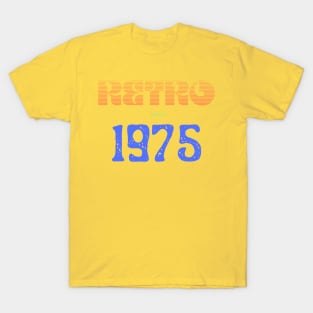 Retro Birthyear 1975 T-Shirt